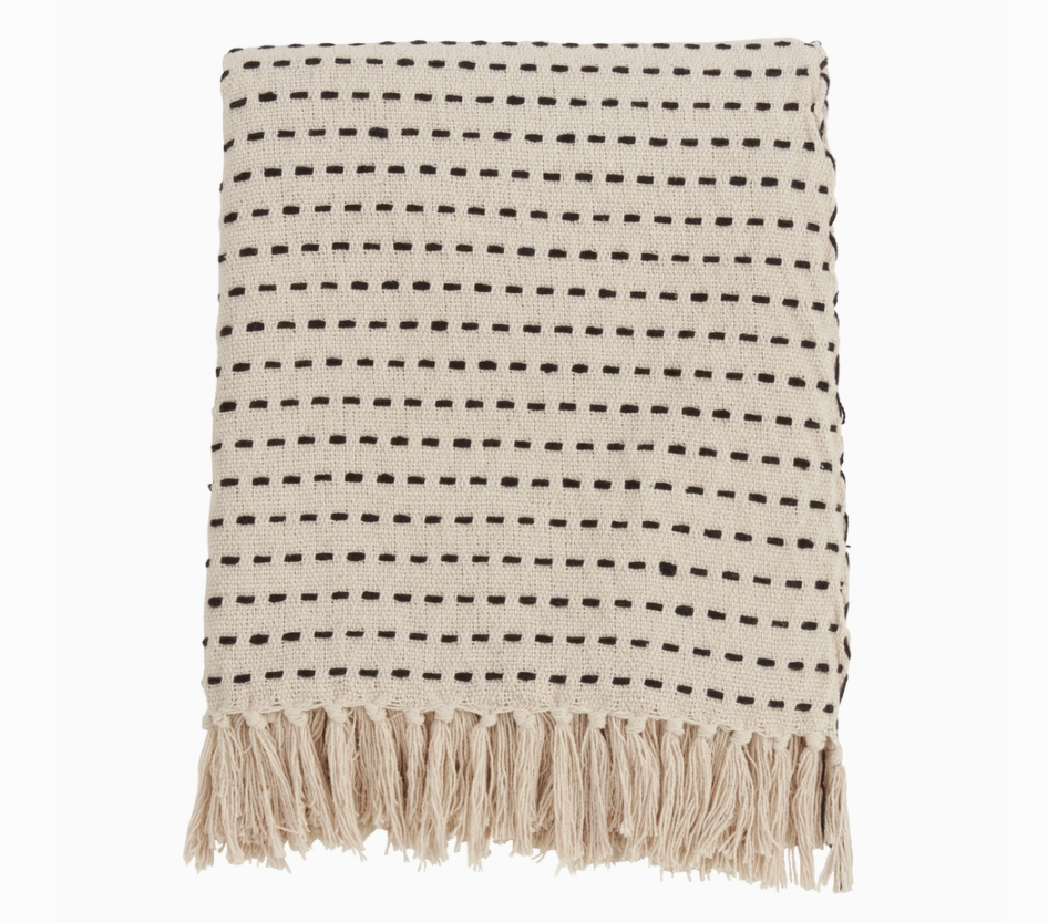 Stitch Line Throw