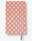 Tulip Journal Orange Checkered
