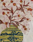 Assorted Floral Vase Cotton Linen Tea Towels