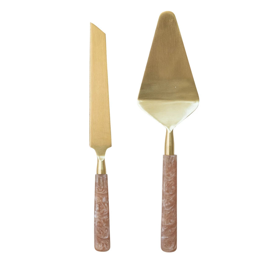 Stainless Steel Cake Servers