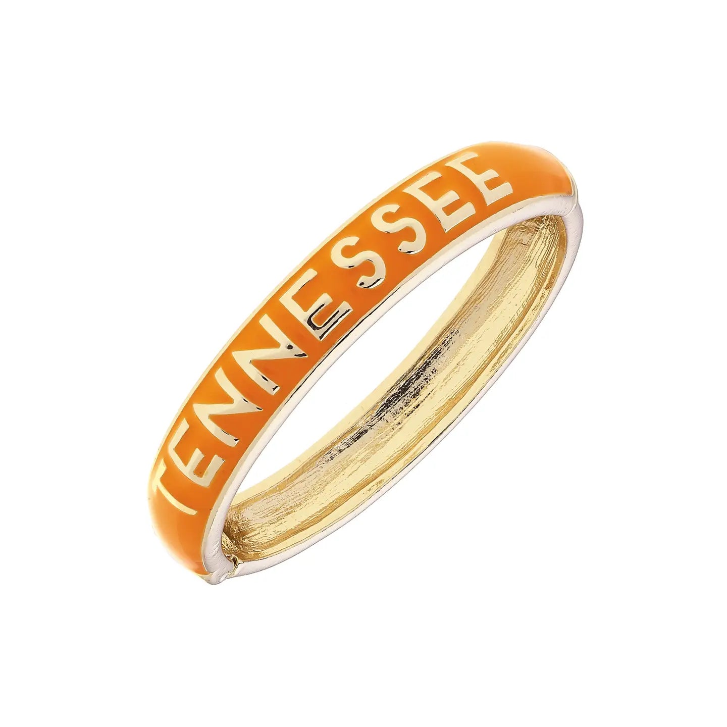 Orange TN Vols Enamel Bangle
