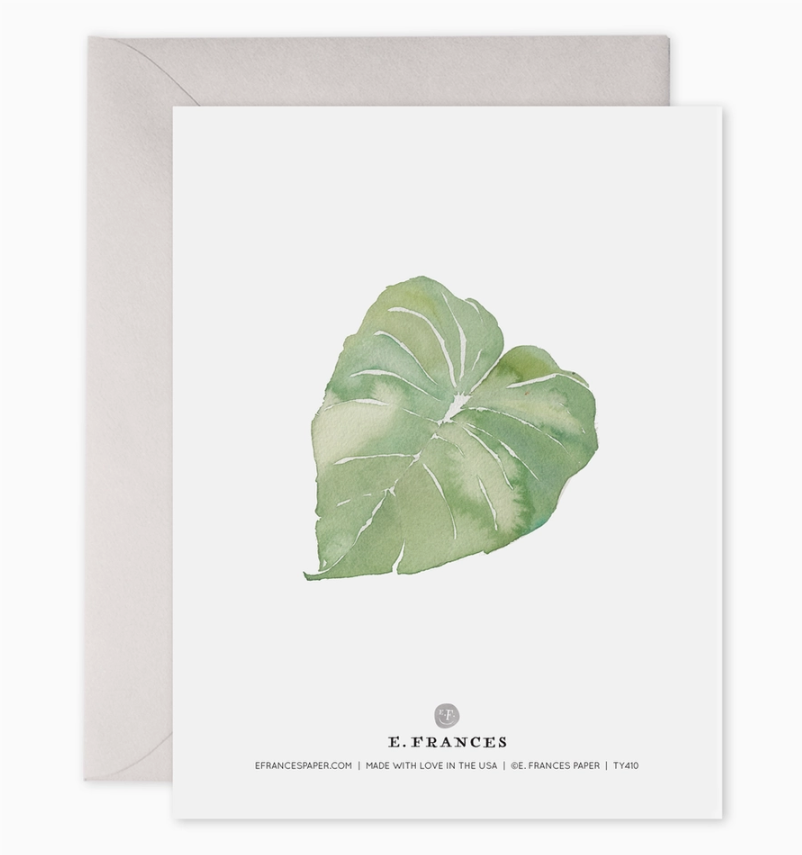 Thank You Leaves Card
