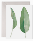 Thank You Leaves Card