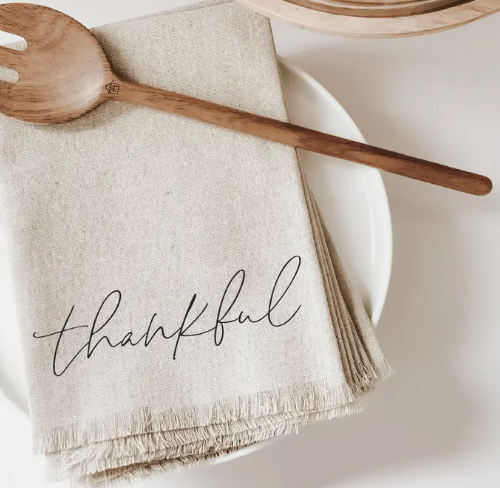 Thankful Napkin