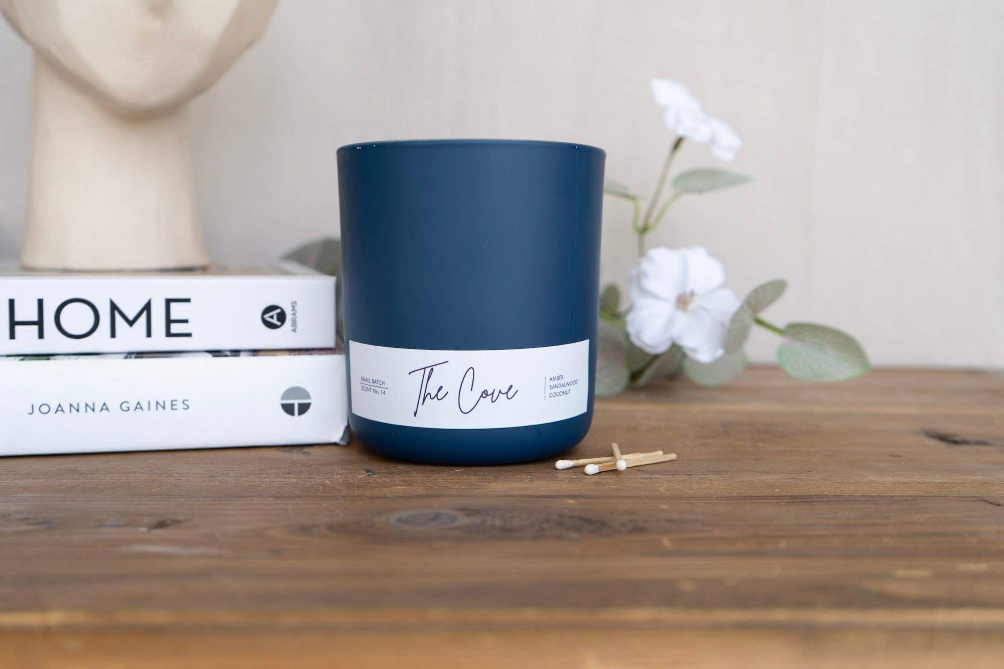 The Cove Wood Wick Candle