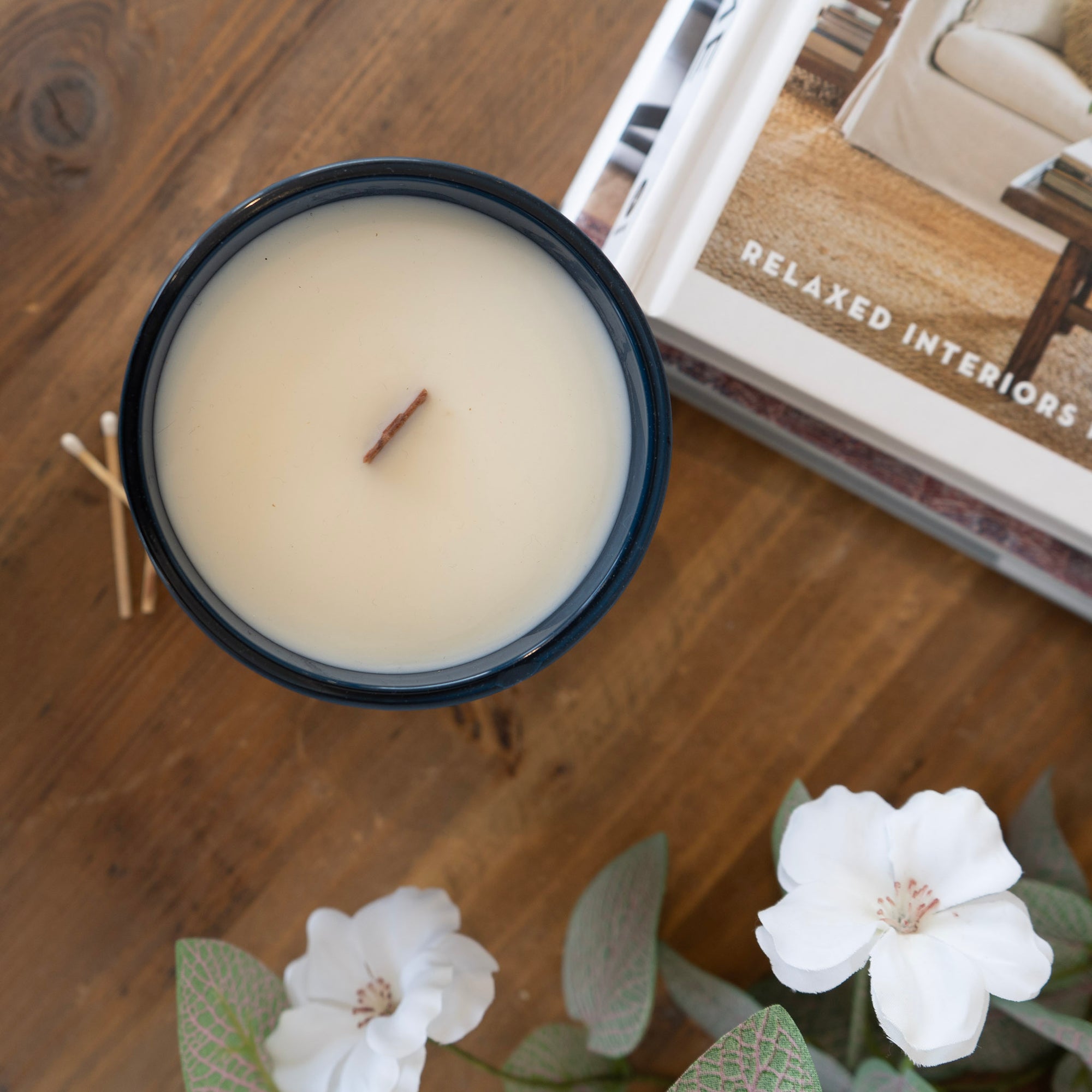 The Cove Wood Wick Candle