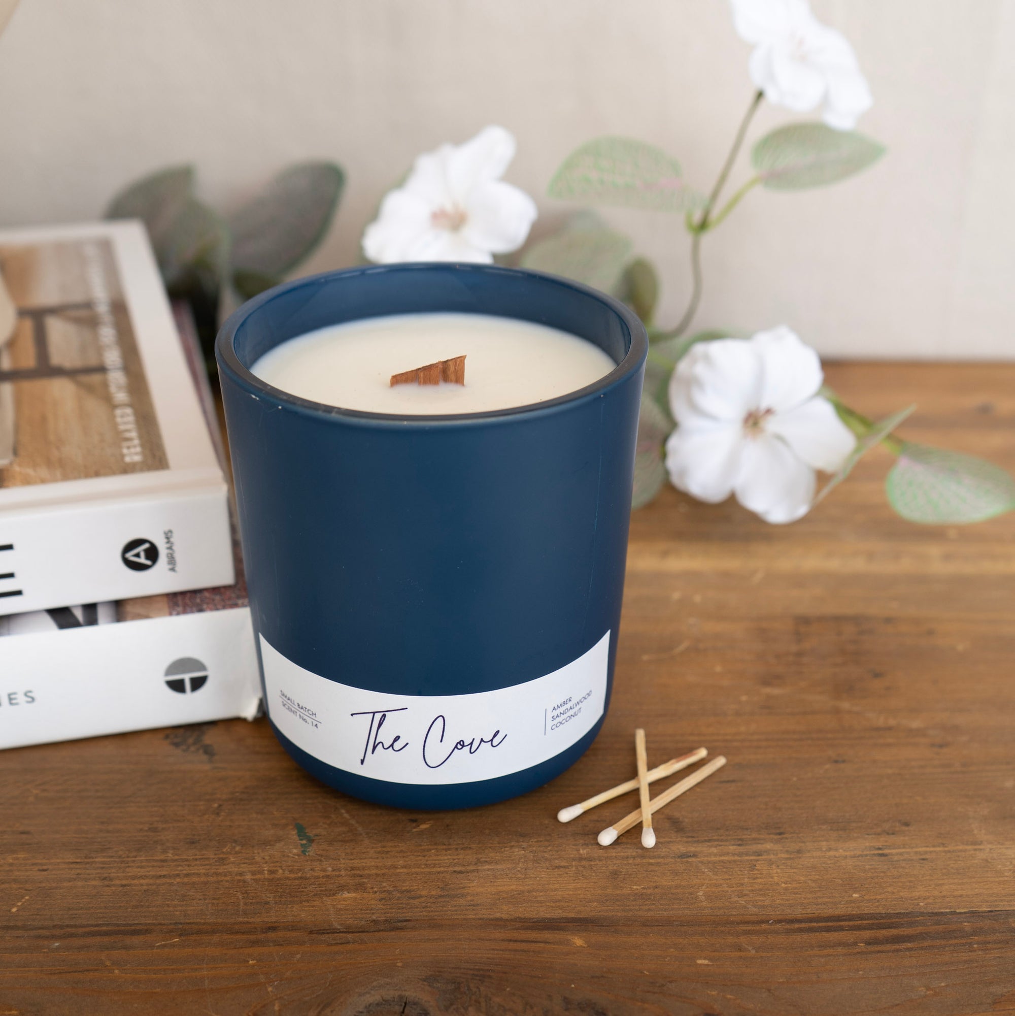 The Cove Wood Wick Candle