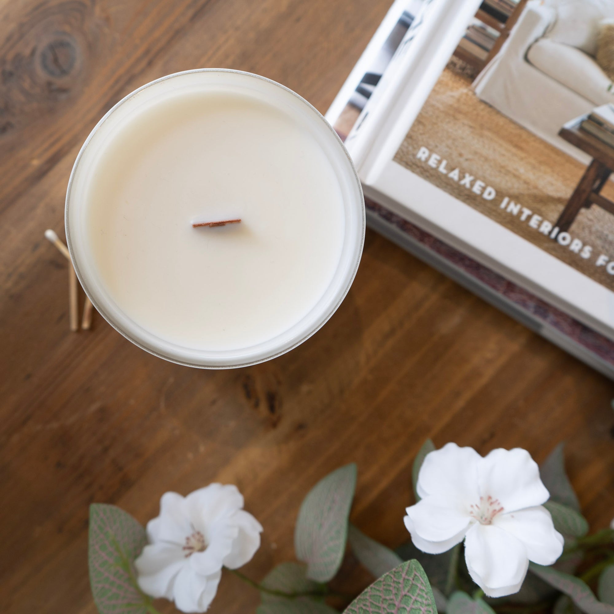 The Meadow Wood Wick Candle