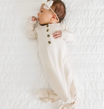 3-6mo Winnie Knotted Gown