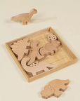 Wooden Balance Puzzle - Dino