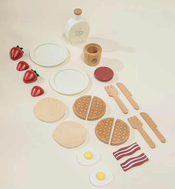 Wooden Brunch Playset