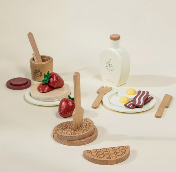 Wooden Brunch Playset