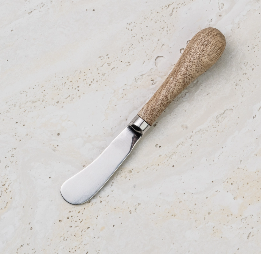Wooden Handle Steel Spreader