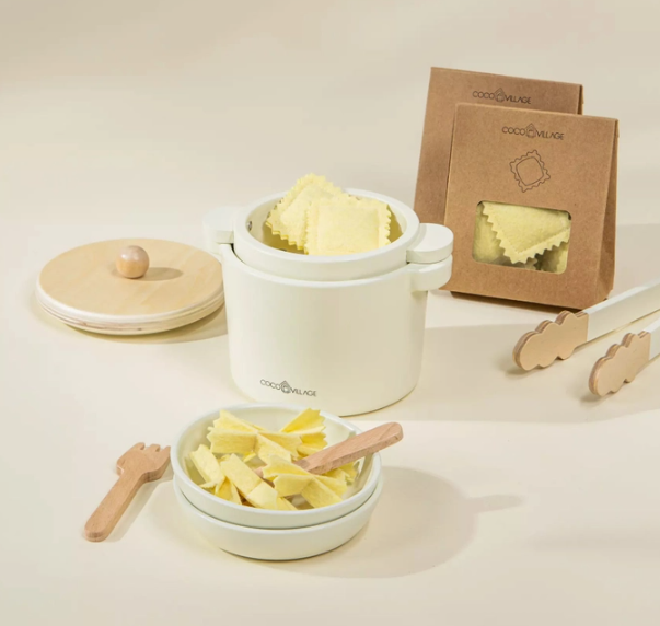 Wooden Pasta Playset