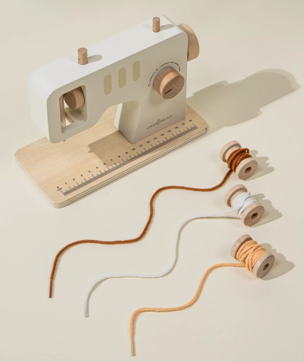 Wooden Sewing Machine Playset