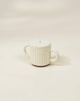 Pottery Style Silicone Snack Cup with Handles