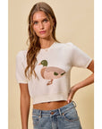 Duck Graphic Sweater Top