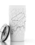 Knoxville Map 20 oz Insulated Pint Tumbler