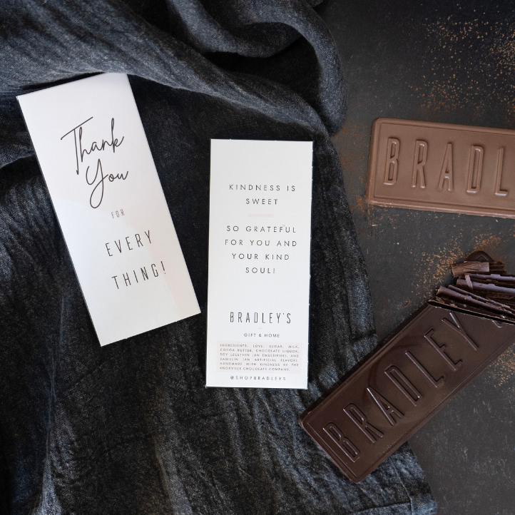 Thank You For Everything Bar, Milk Chocolate