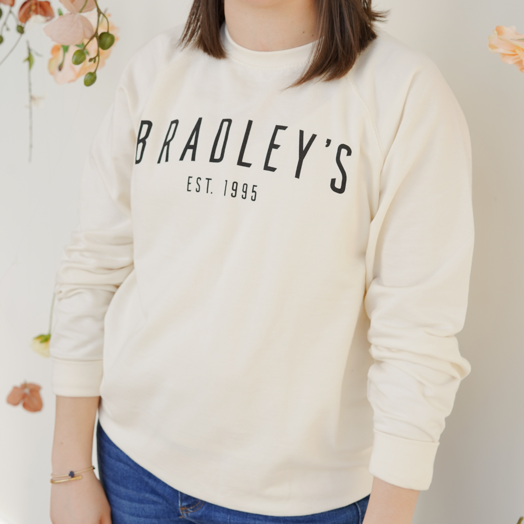 Bradley's Cream Sweatshirts