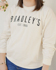 Bradley's Cream Sweatshirts