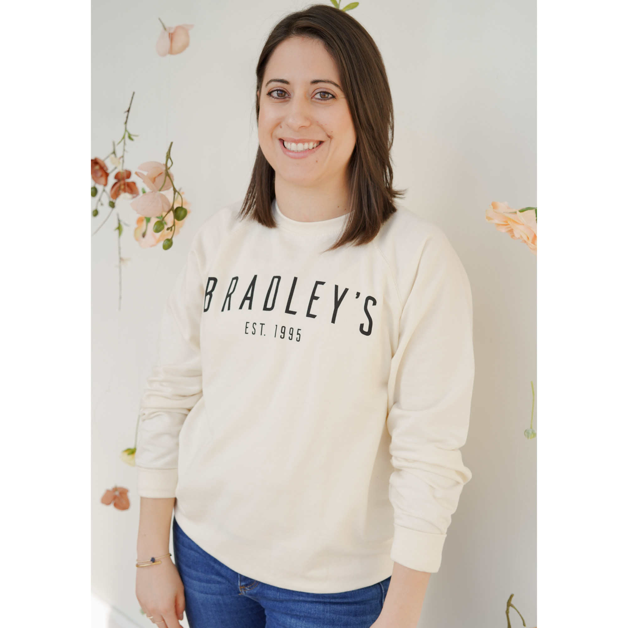 Bradley's Cream Sweatshirts