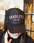 Bradley's Black Trucker Hat