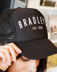 Bradley's Black Trucker Hat