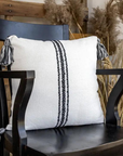 18x18 Brooks Pillow, Black