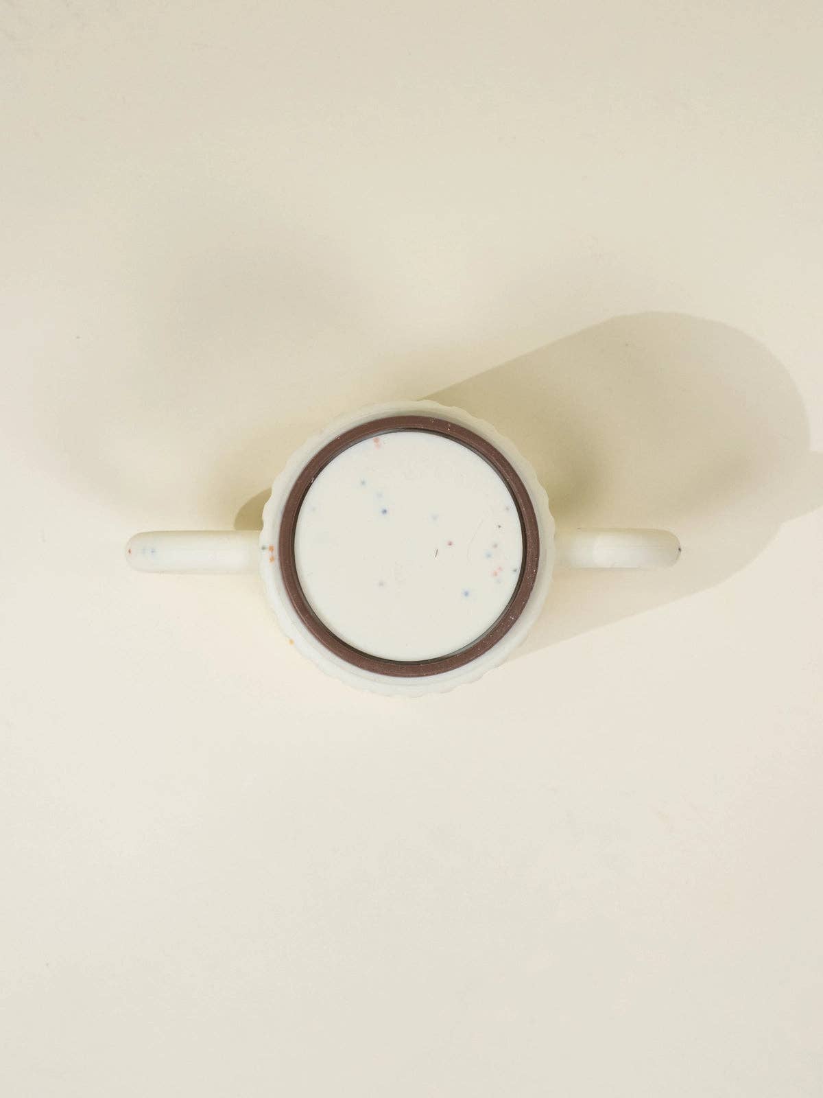 Pottery Style Silicone Baby Drinking Cup
