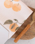 Pretty in Peach Tea Towel