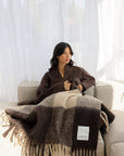 Dark Brown Reykjavik Throw