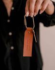 Deeply Loved Camel Key Fob Keychain
