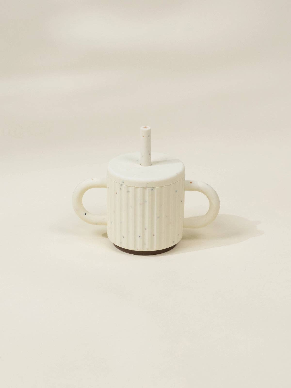 Pottery Style Silicone Baby Drinking Cup