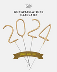 2024 Graduation Sparkler Card 4"