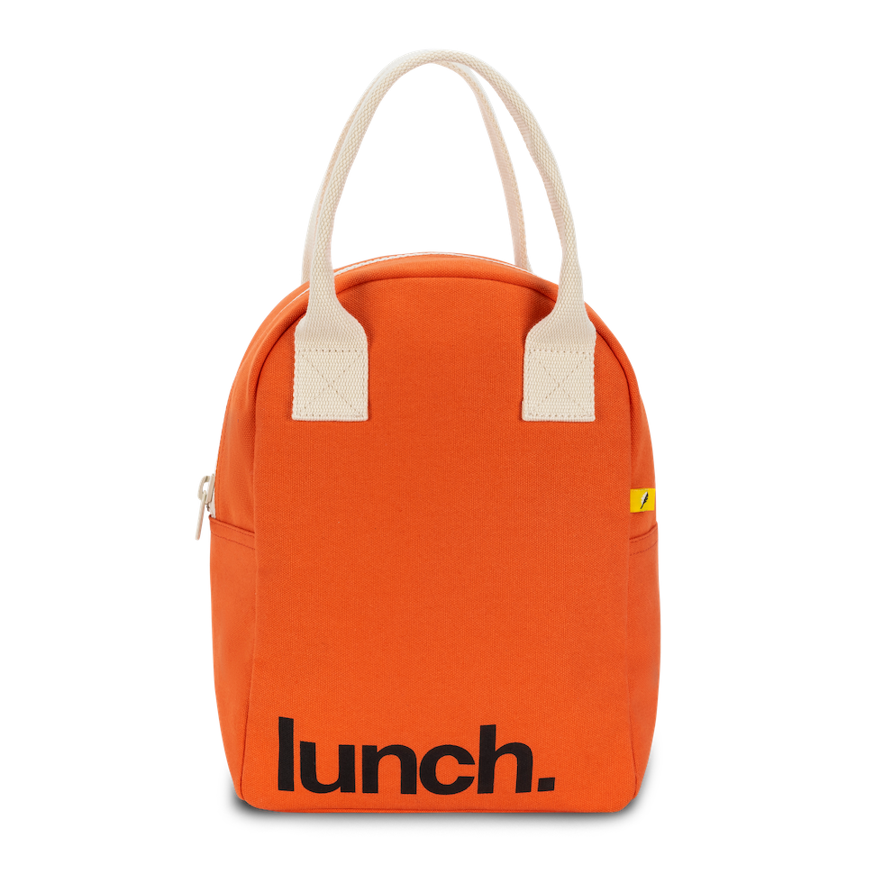 Poppy Zipper Lunch Bag