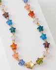 Lucky Star Glass Necklace