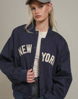 New York Patchwork Varsity Jacket