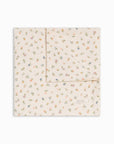 Petaline Floral Fog + Fern Swaddle Blanket