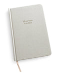 Luxury Linen Journal, All My Hope is in Him