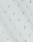 Sea Anchor Powder Muslin Swaddle Blanket