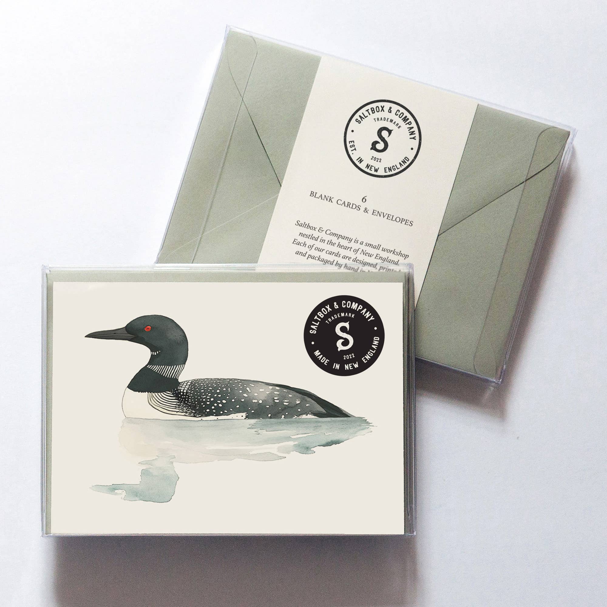 Loon Box of 6 Note Cards
