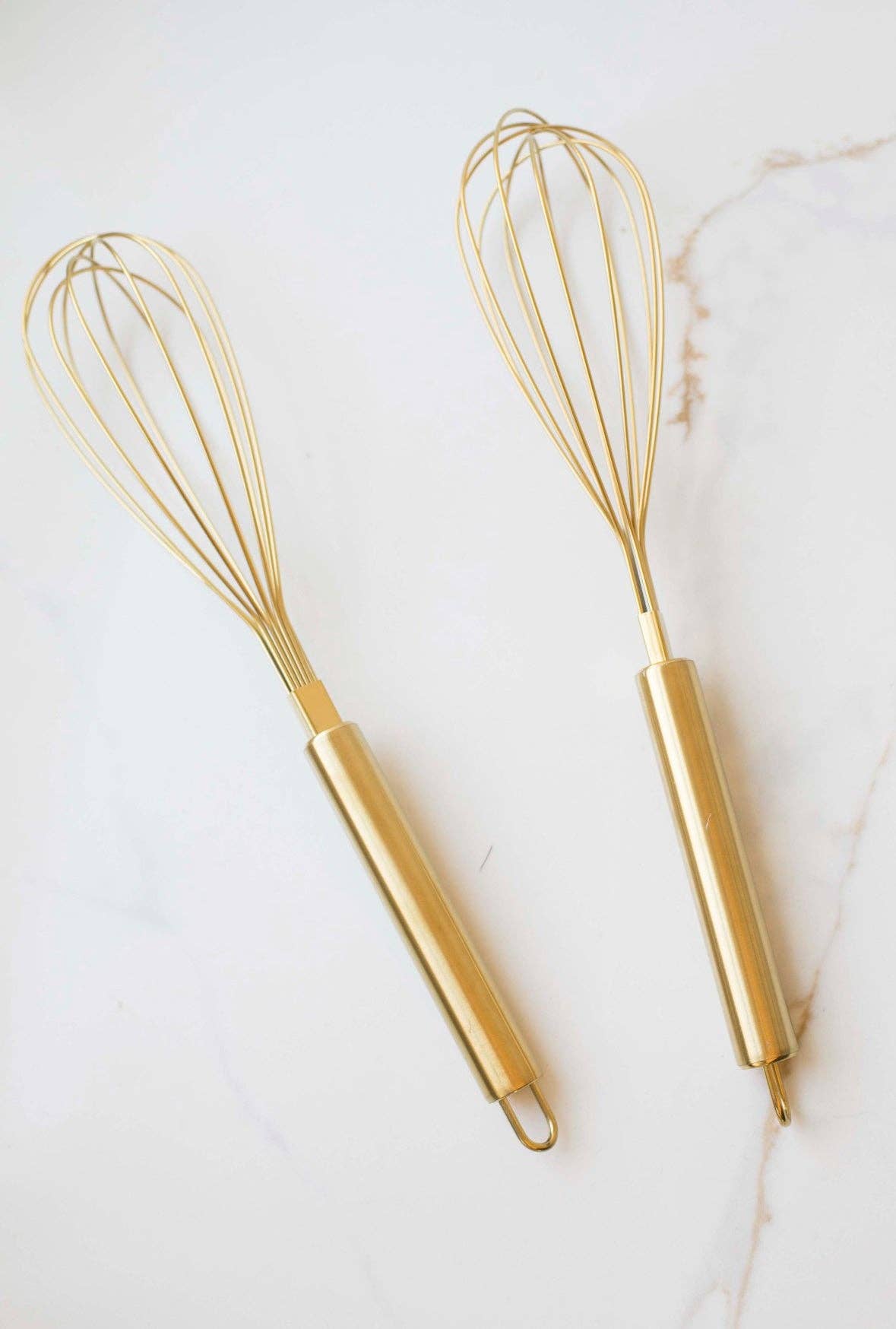 Auric Gold Stainless Steel Whisk
