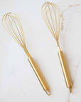 Auric Gold Stainless Steel Whisk