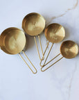 Auric Gold Stainless Steel Measuring Cup Set