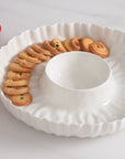 Mascali Bianca Chip and Dip Tray