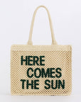 Here Comes the Sun Straw Bag