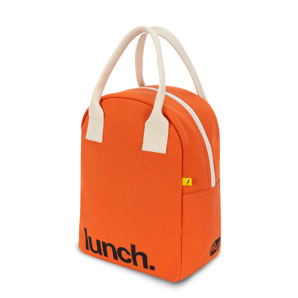 Poppy Zipper Lunch Bag