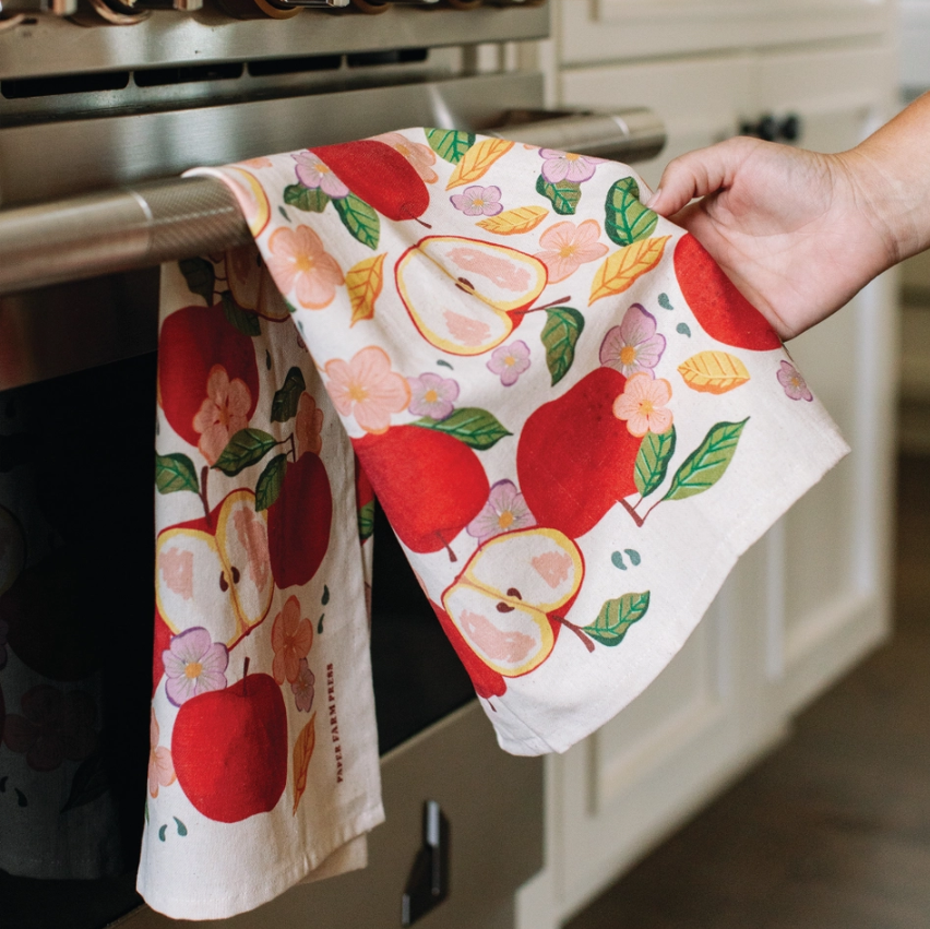 Apple Tree Tea Towel