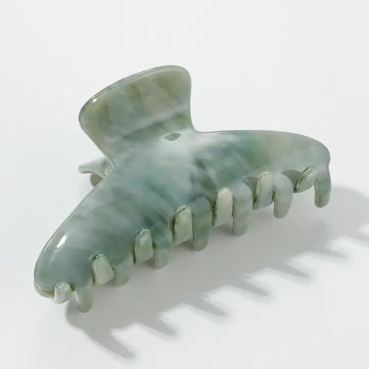 Calacatta Emerald Claw Clip